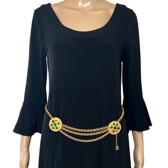 Chanel Vintage Jeweled Chain Belt